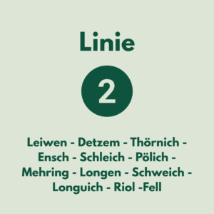 Busshuttle Linie 2